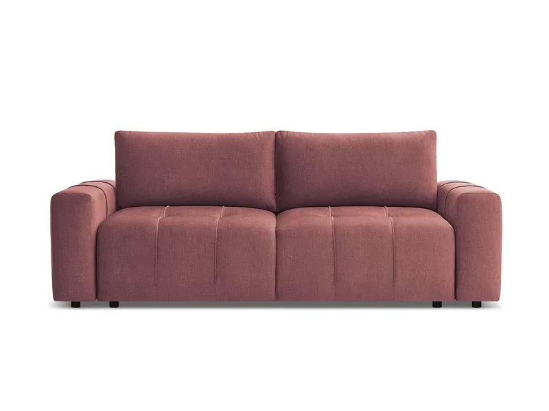 3er Sofa BOBOCHIC ARSENE Samt orange
