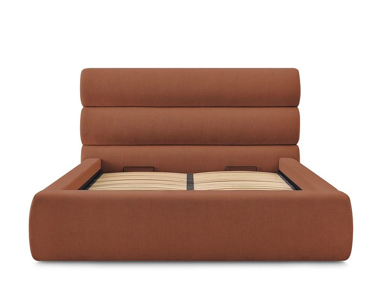 Bettkasten BOBOCHIC JAGNA 160x200cm orange
