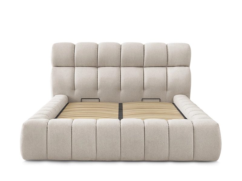 Bettkasten BOBOCHIC MONT-BLANC 160x200cm beige