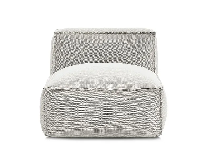 Modulare Sessel für Gartensofa BOBOCHIC BIARRITZ Stoff chiniert beige