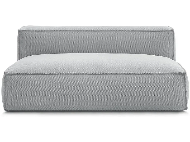 2er Gartensofa BOBOCHIC BIARRITZ Stoff chiniert grau
