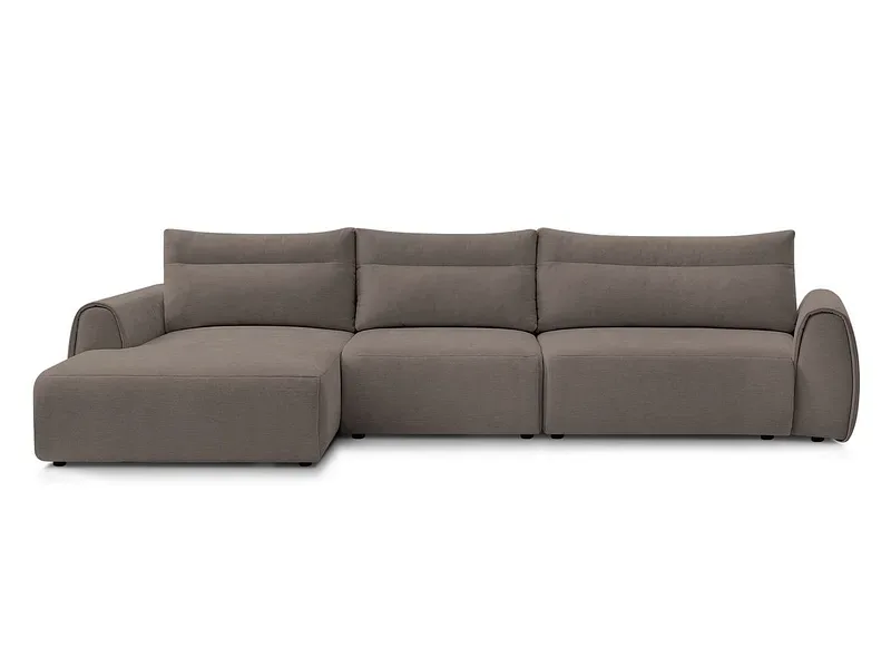 Ecksofa BOBOCHIC ADEN Stoff taupe