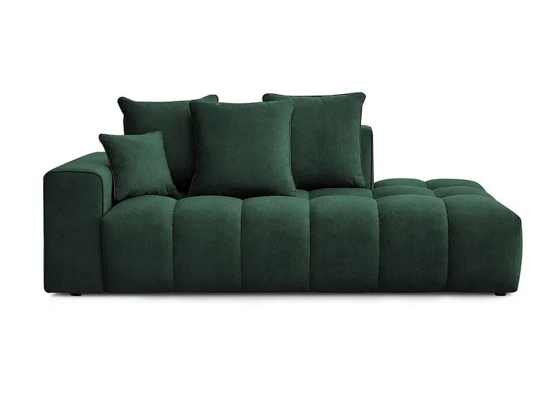 3er Sofa BOBOCHIC MONT-BLANC Samt grün