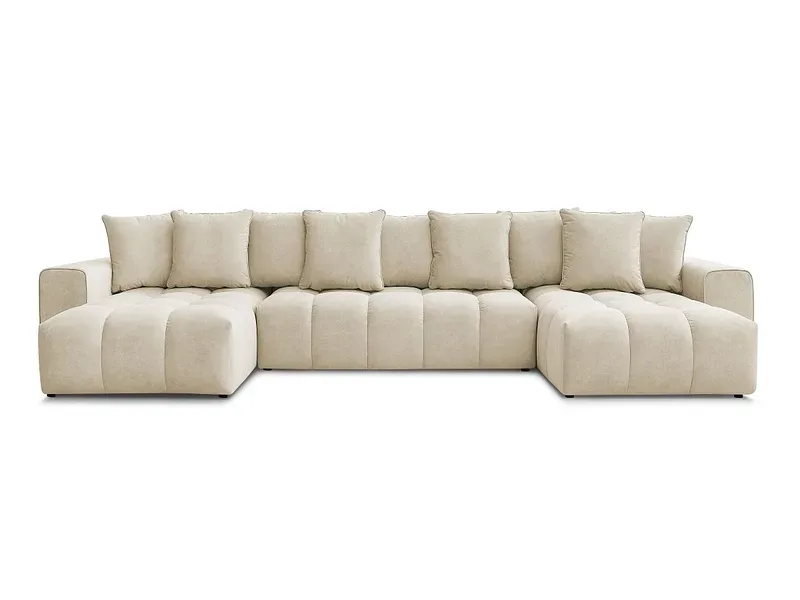 Wohnlandschaft BOBOCHIC MONT-BLANC Samt beige