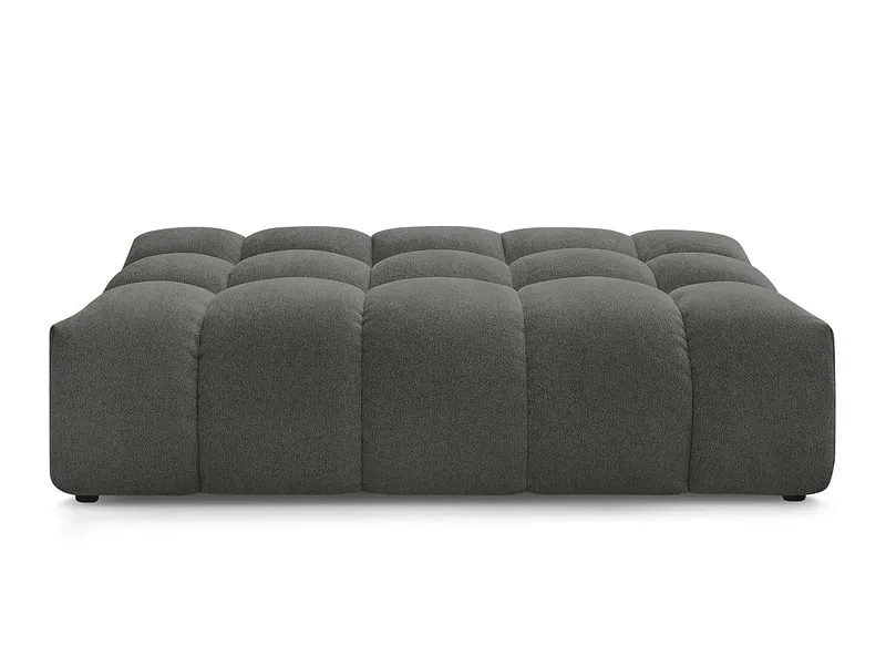 Hocker BOBOCHIC EVEREST 100x166x40cm stoff chiniert dunkelgrau