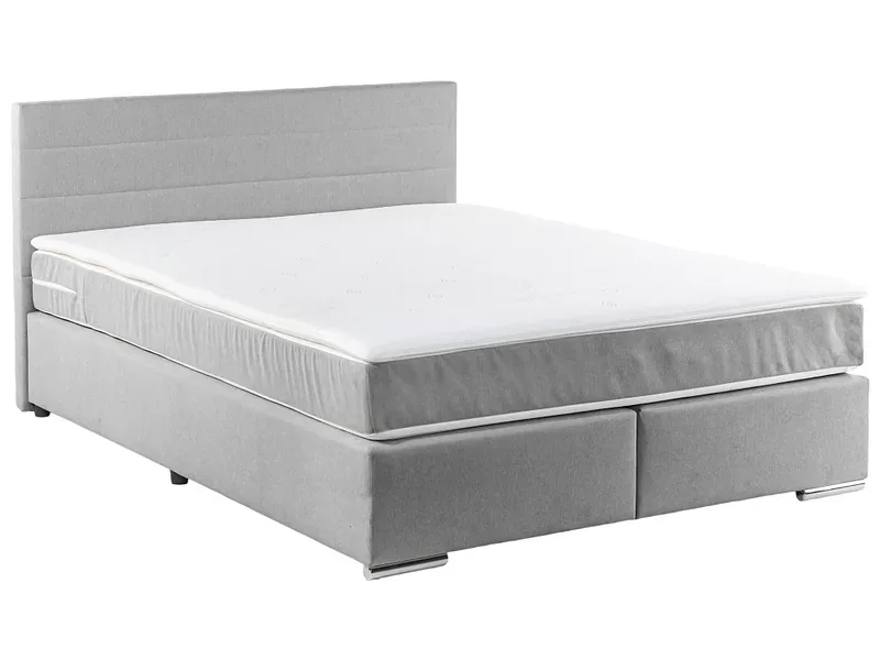 Boxspringbett SORCHA grau 160x200cm fest