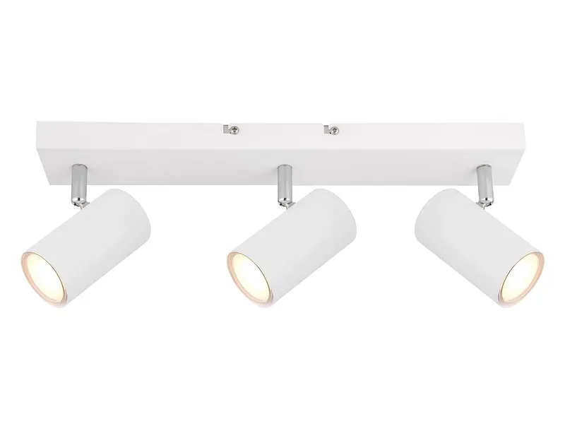 3 Spots ROBBY 41cm 35W weiss