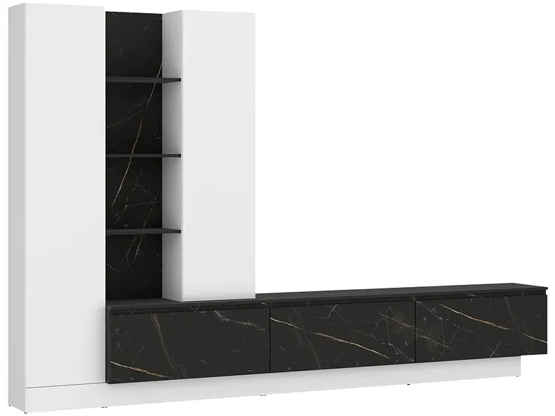 Wohnwand MODESTO 40x295x200.5cm