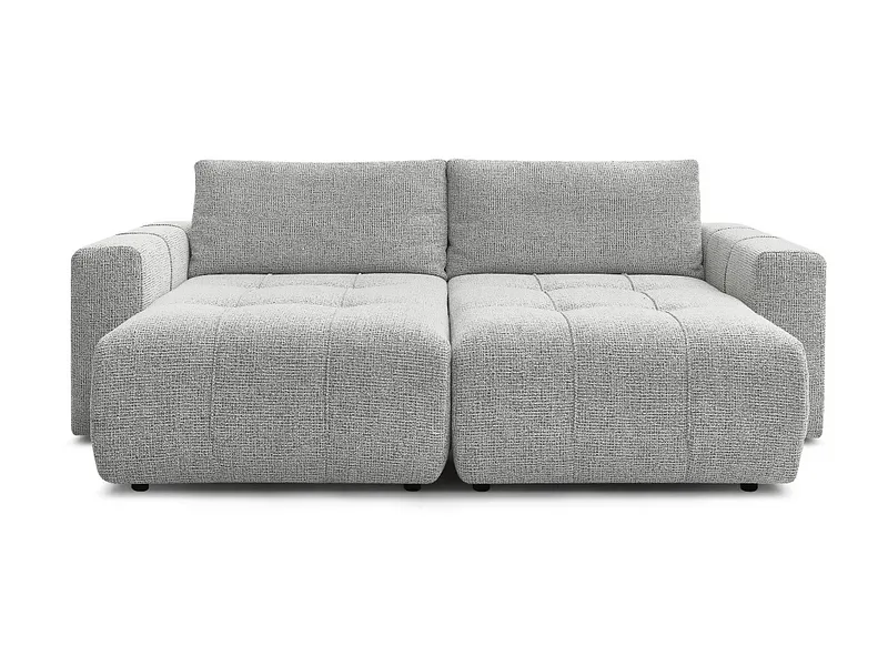 Sofa BOBOCHIC ARSENE Stoff chiniert hellgrau