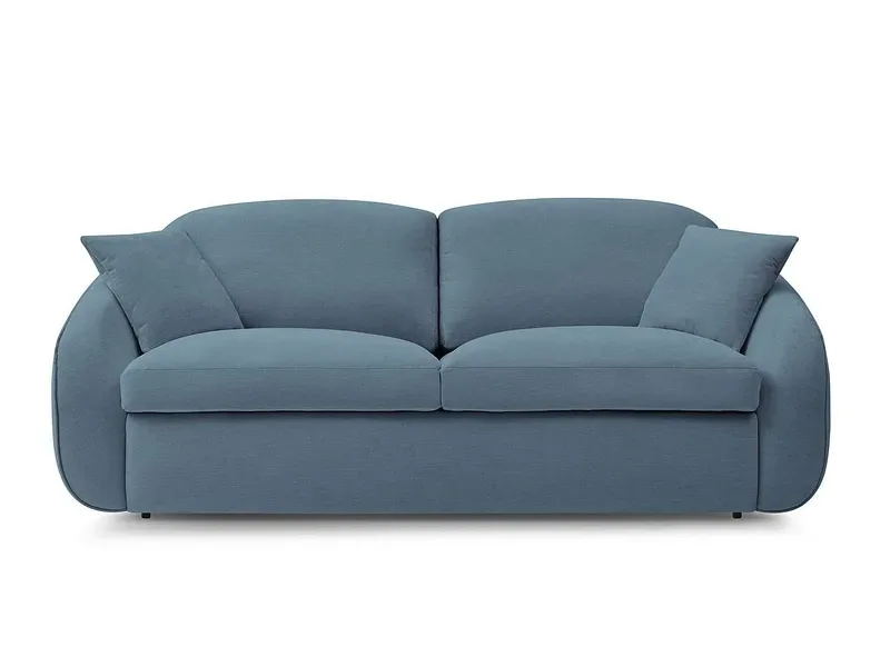 3er Sofa BOBOCHIC CEZANNE Stoff hellblau