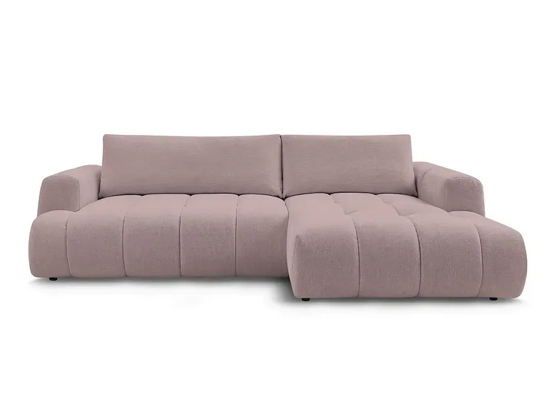 Ecksofa BOBOCHIC FUJI Stoff rosa
