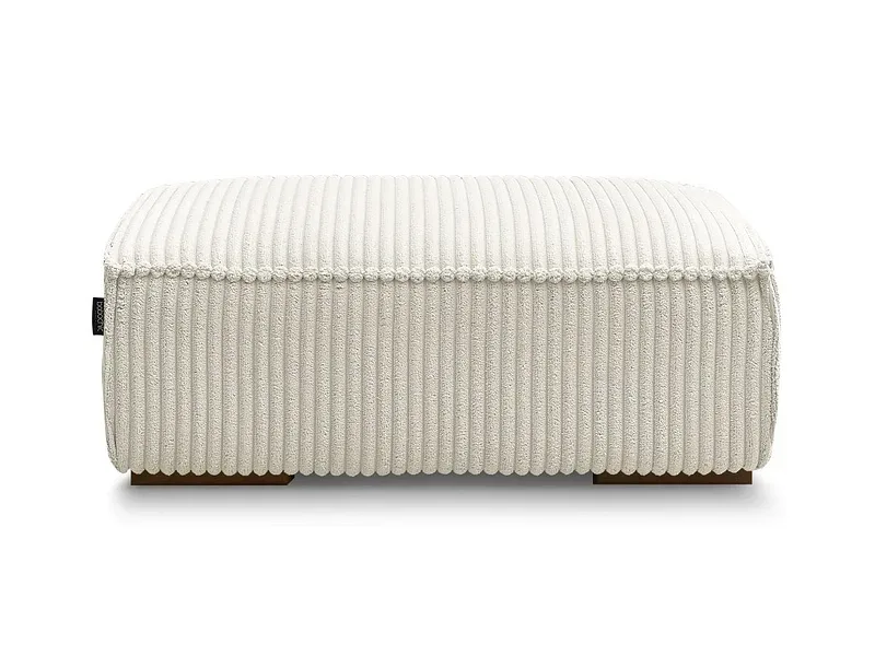 Hocker BOBOCHIC CHELSEA 68x100x40cm cord-stoff beige