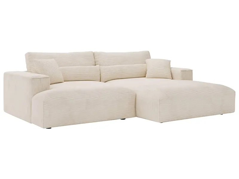 Ecksofa FELICIA Stoff beige