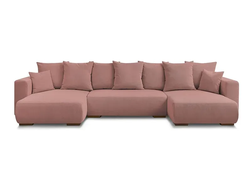 Wohnlandschaft BOBOCHIC SIDONIE Cord-Stoff rosa