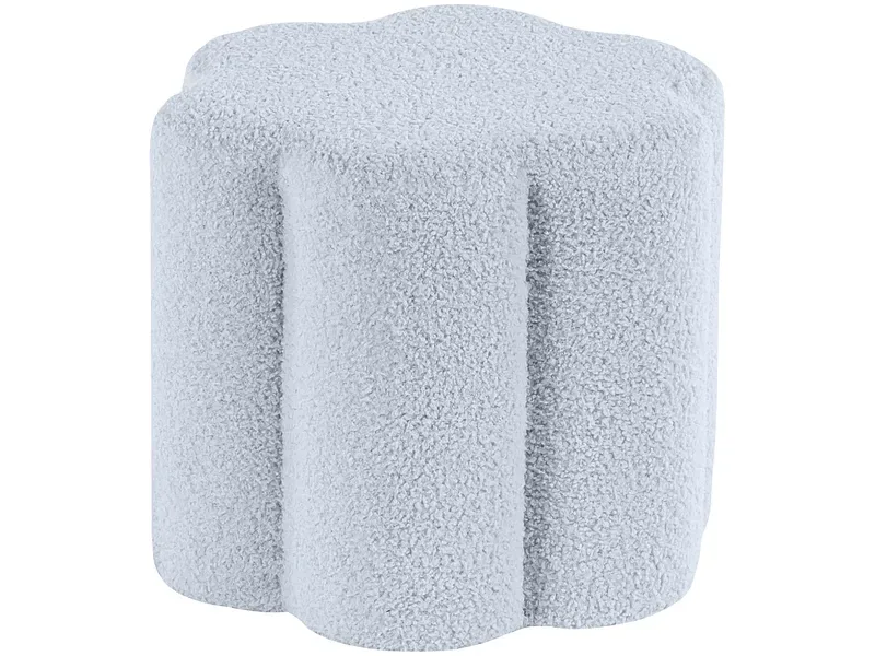 Hocker ASTER 40x40x34cm stoff blau
