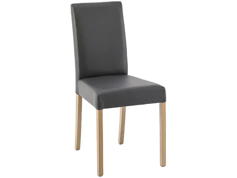 Stuhl BROWNY Synthetisches Leder schwarz