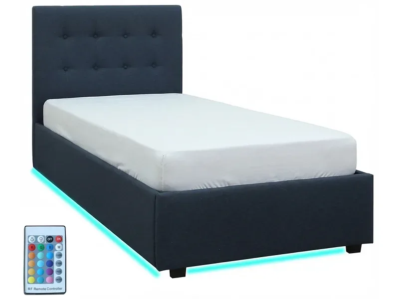 Kastenbett LASER 90x200cm dunkelblau