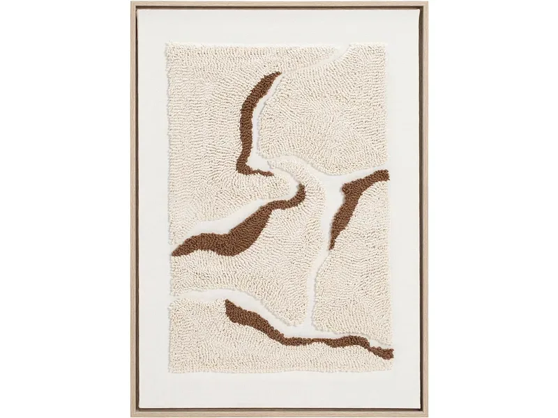 Getuftete Leinwand GABIN 1 Stück mehrfarbig 70x50x3cm
