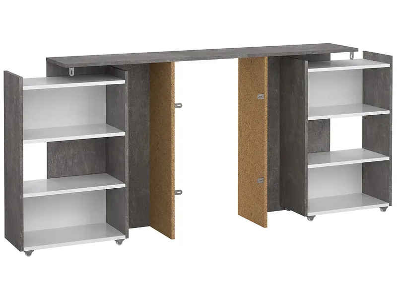 Kopfteil NAIA 241.3 cm x 26.3 cm x 79.8 cm glitzernd / matt