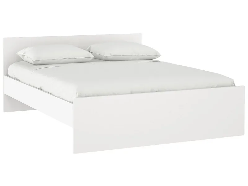 Bett NAIA 160x200cm spanplatte weiss