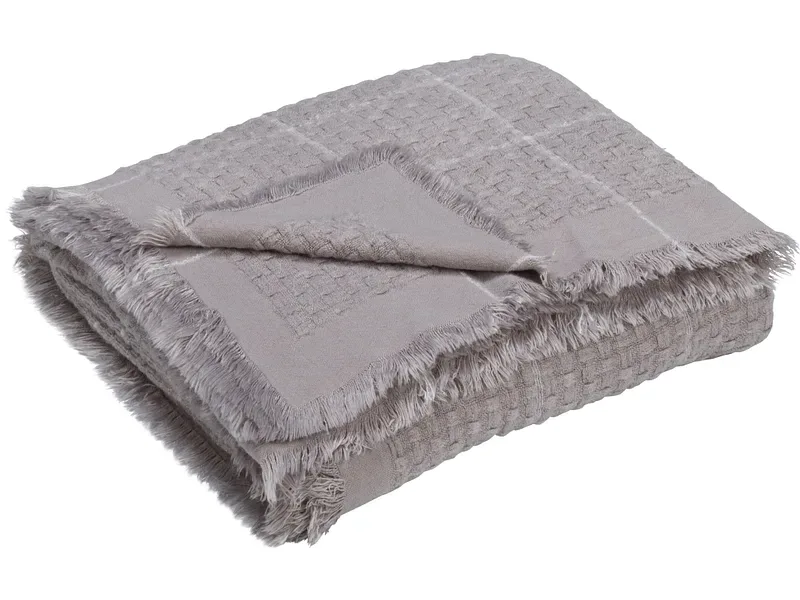 Decke NOELY 190x140cm grau