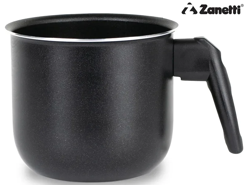 ZANETTI Milchtopf ATICA Ø12.5cm aluminium schwarz