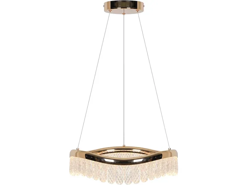 Hängelampe ALINA LED 40x120cm 25W durchsichtig