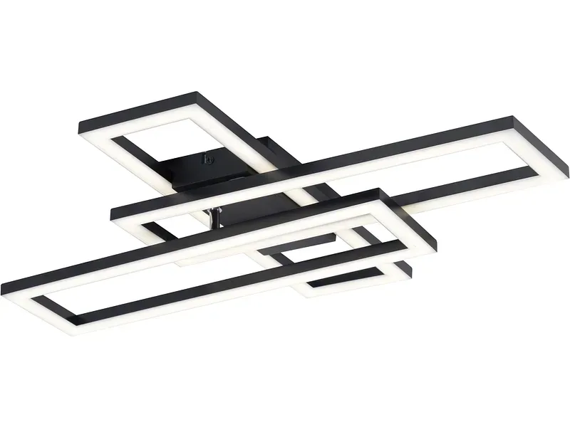 Deckenlampe LED CILLIAN 55cm 24W schwarz