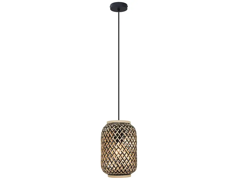 Hängelampe DENIS 17x120cm 25W schwarz