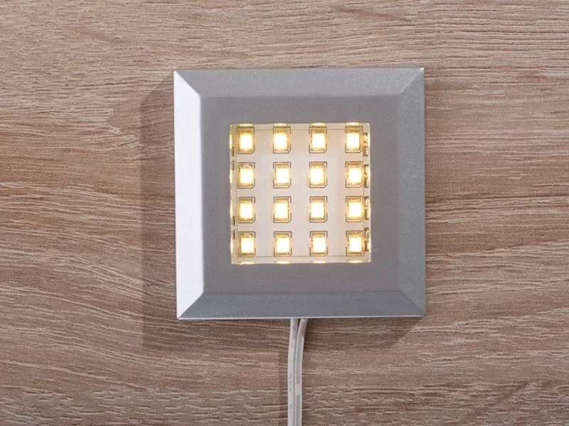 LED Beleuchtung CRUSH cremeweiss