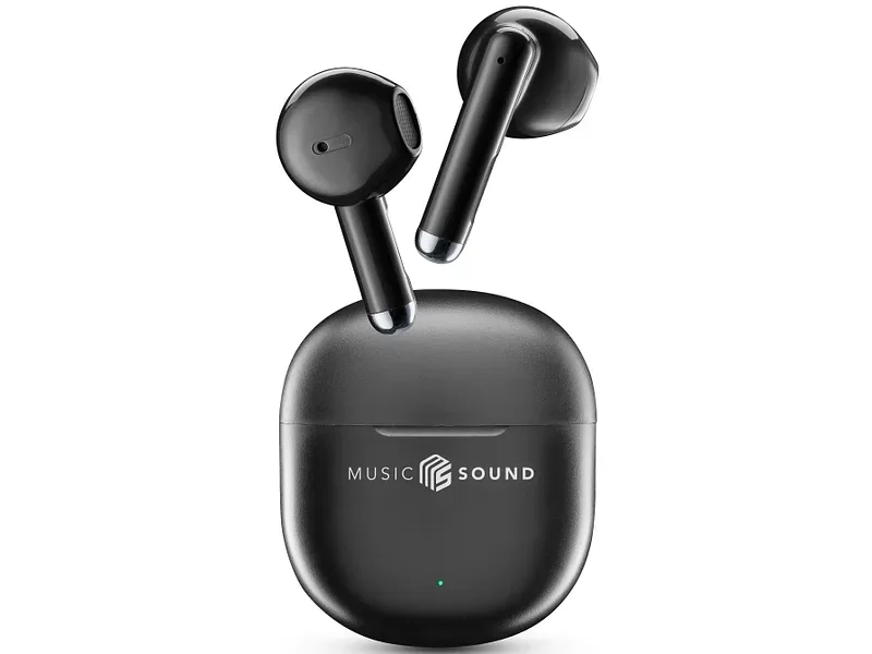 MUSIC SOUND Kopfhörer BTMSTWSBREEZEK