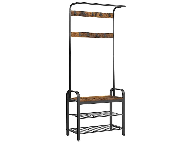 Garderobe SONGMICS HOLD 72x33.7x183cm braun