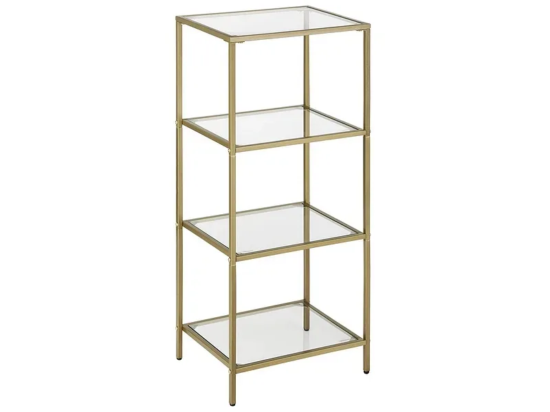 SONGMICS Regal CRYSTAL 40x30x95cm metall