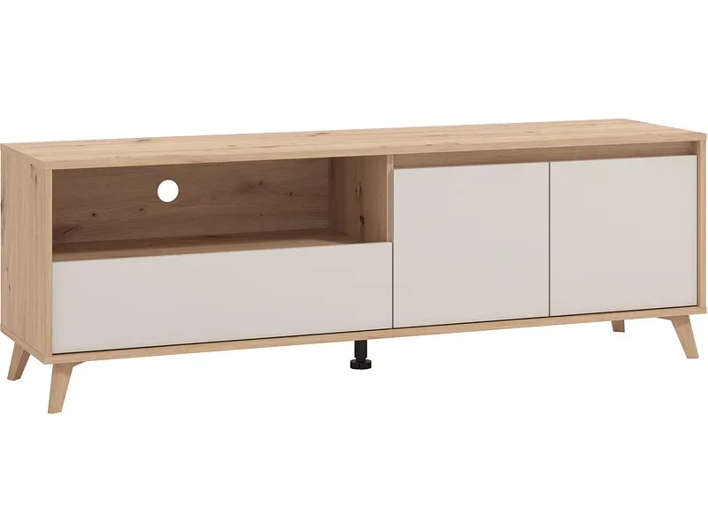 Lowboard Stirling Kaschmir/eiche Artisan Kaschmir, Eiche Artisan 