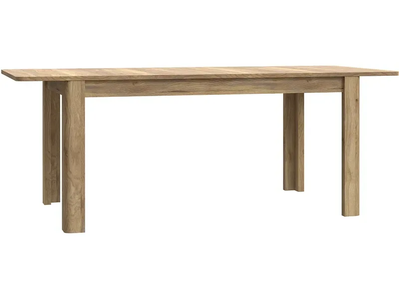 Tisch ausziehbar BREATHTAKER 180-206.6x90.4x72.2cm eiche