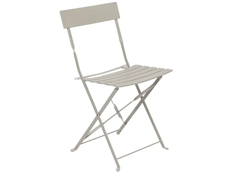 Gartenstuhl BARCELONA Metall beige