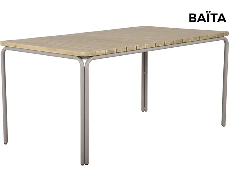 BAÏTA Gartentisch ASTI 160x90x75cm