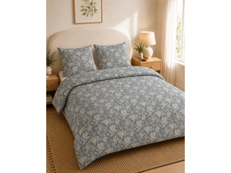 Bettwäsche MARINE 200x210cm + 2*65x65cm baumwollsatin