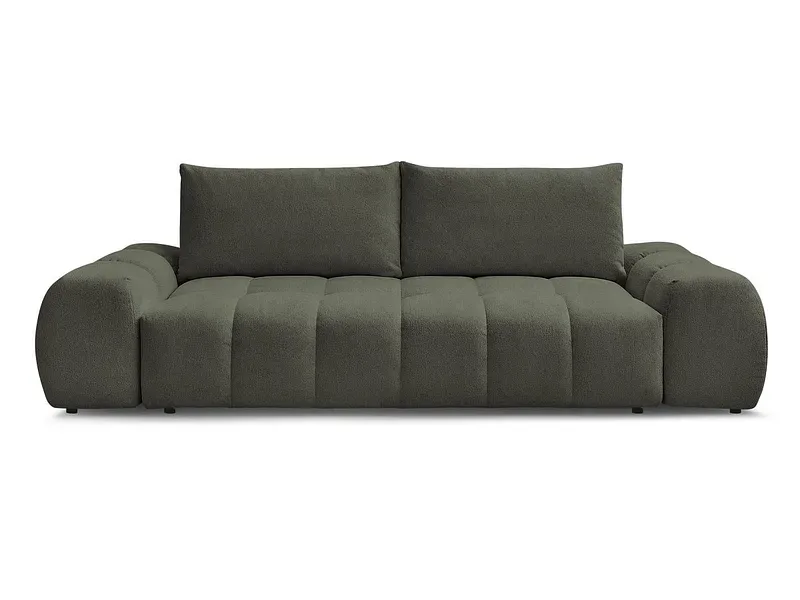 3er Sofa BOBOCHIC EVEREST Stoff chiniert grün
