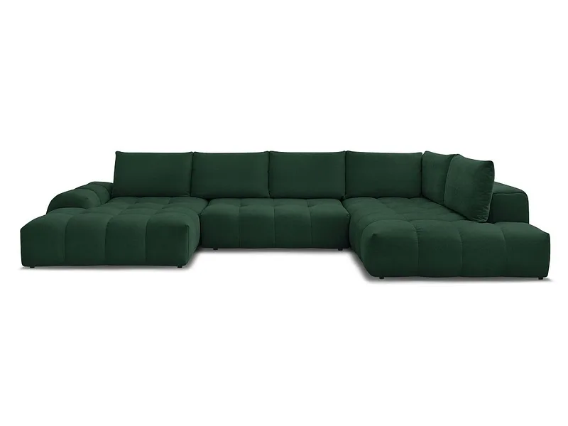 Wohnlandschaft BOBOCHIC EVEREST Stoff mit Textur grün