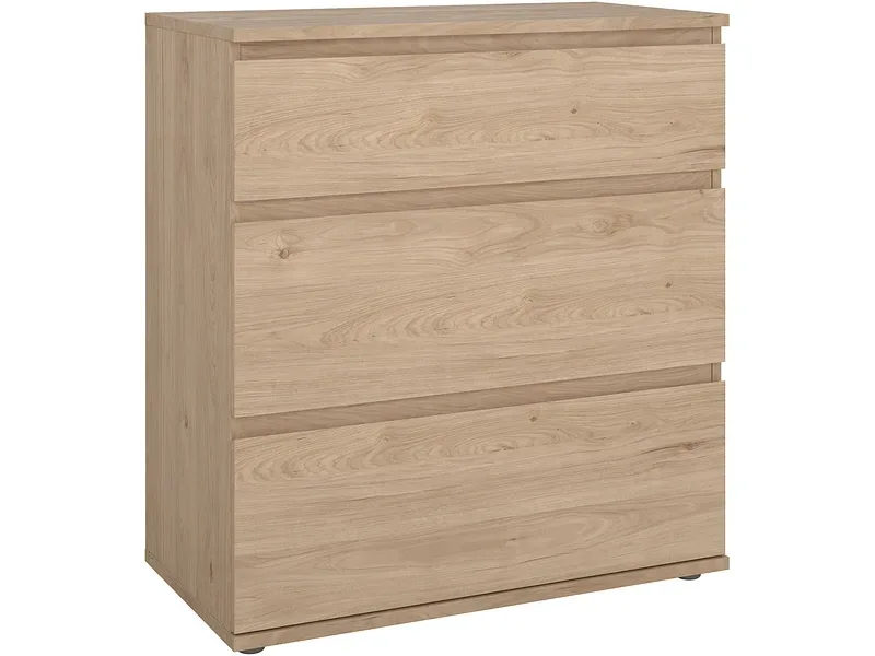 Kommode NOVA 3 Schubladen 40x76.8x83.7cm braun matt