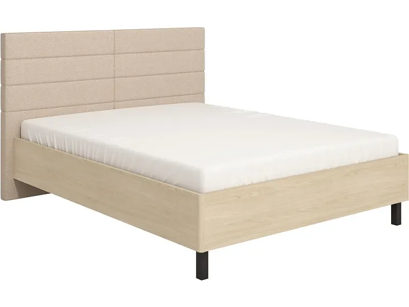 Bett ARBELA 160x200cm melamin eiche