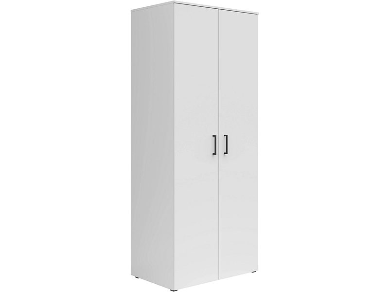 Schrank Multistauraum Weiss 80/195/52 cm Weiss 