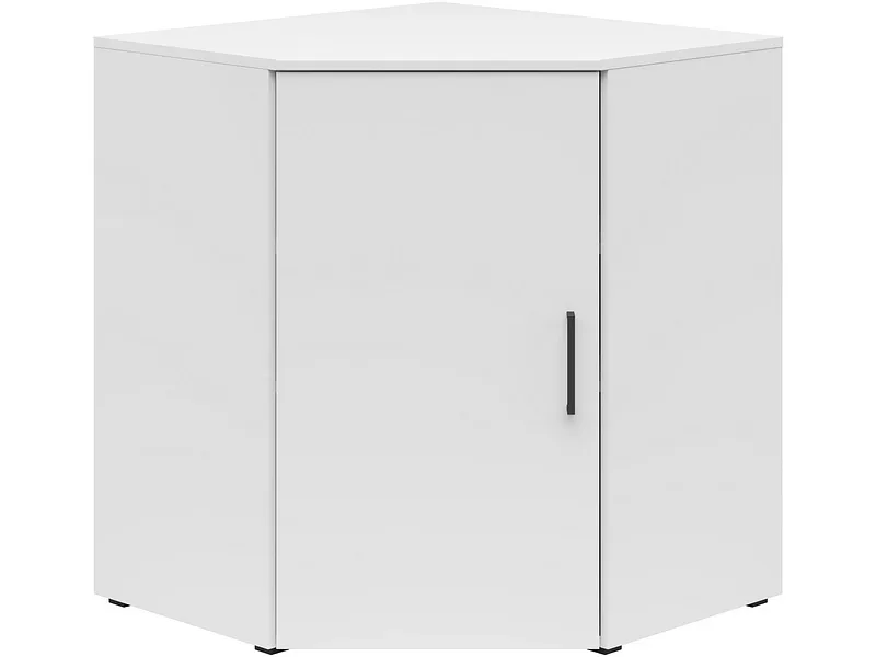 Eckkommode Multistauraum Weiss , 71,5/83/71,5 cm , 
