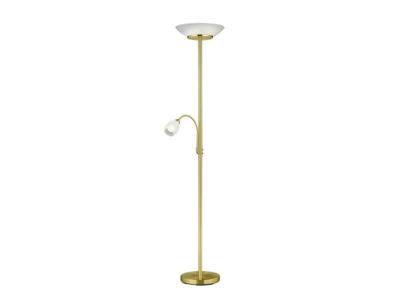 Stehlampe LED GERRY 180cm 18W goldfarben