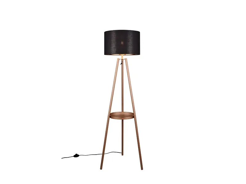 Stehlampe LED COLETTE 152.5cm 60W braun
