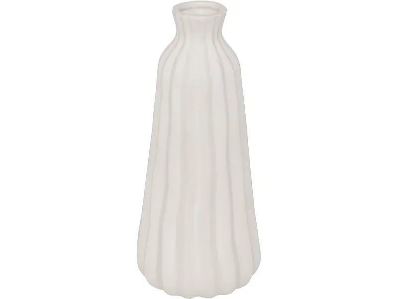 Vase NIVA 13x13x30cm weiss