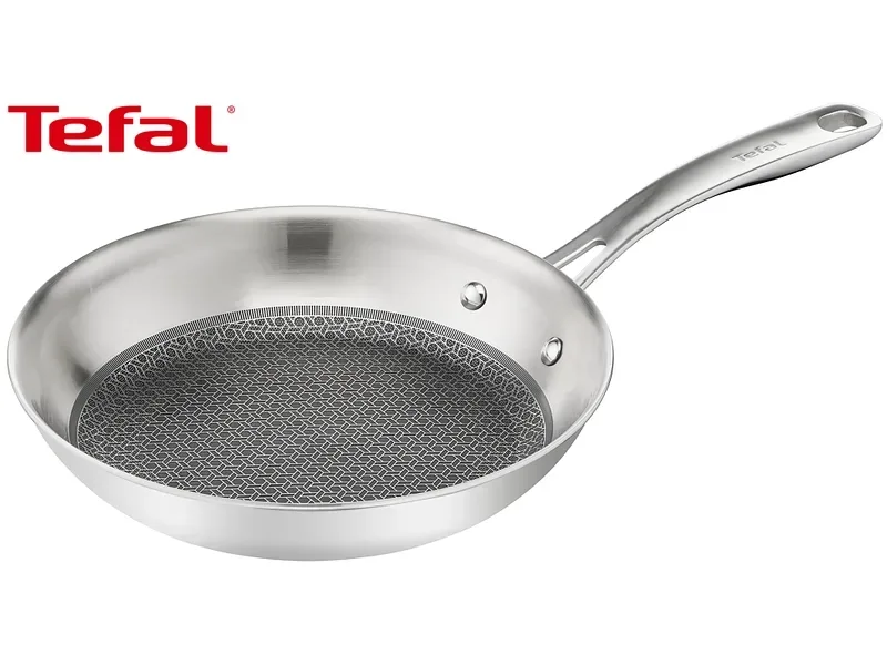 TEFAL Bratpfanne ETERNAL MESH Ø28cm polypropylen silber
