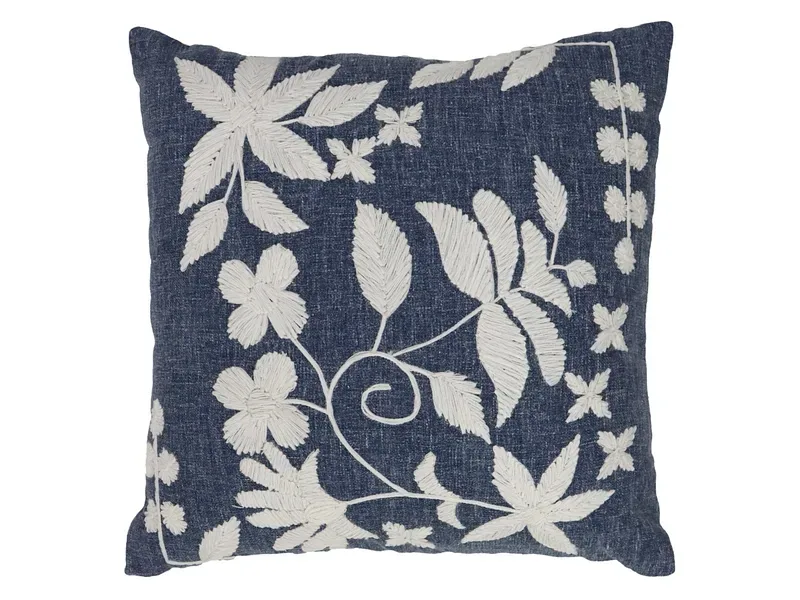 Kissen DIMI 45x45cm blau bedruckt