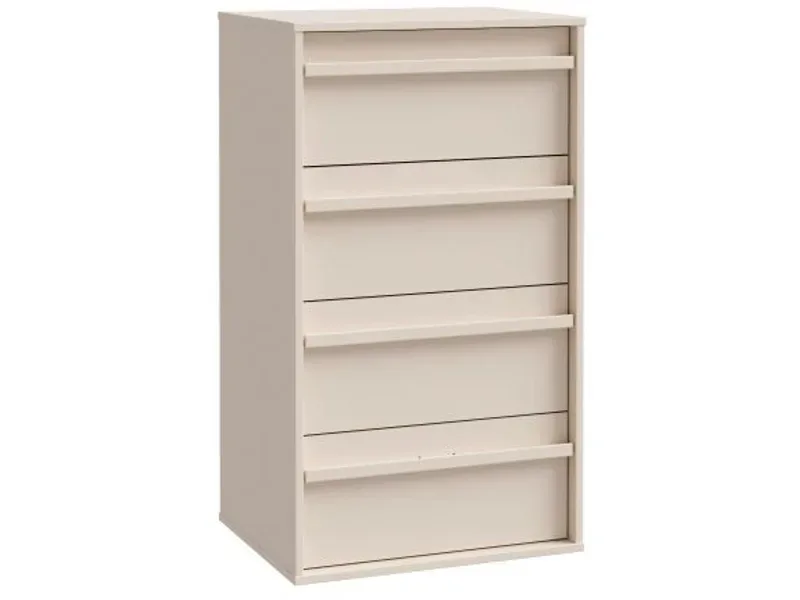 Kommode CANCHOA 4 Schubladen 42x53.4x94.4cm sand dekor